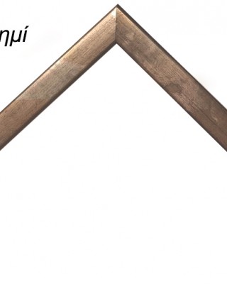 1 τεμάχιο - Ετοιμοπαράδοτη - Κορνίζα 3cm Πλακέ Ασημί - 48 x 66cm
