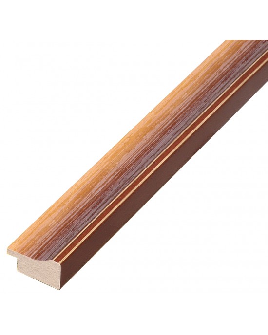 ✅ Ετοιμοπαράδοτη - 3,2cm PVC Κορνίζα Κοκκινωπή - 34 x 48cm