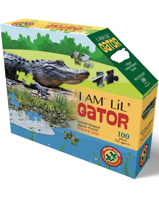 100 μεγάλα κομμάτια I AM LIL' GATOR