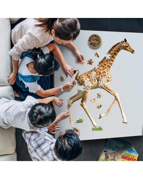 100 μεγάλα κομμάτια I AM LIL' GIRAFFE