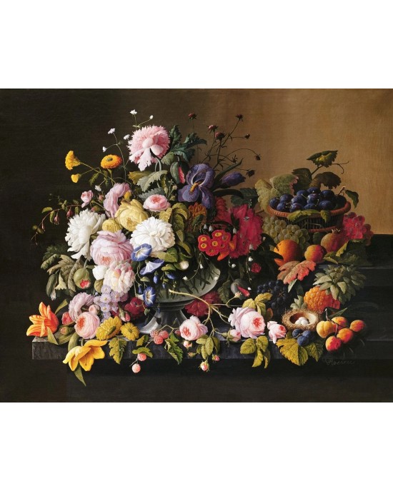 Ζωγραφική με αριθμούς Flowers and fruits 40x50cm