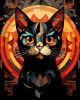 Ζωγραφική με αριθμούς Black Cat 40x50cm