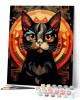 Ζωγραφική με αριθμούς Black Cat 40x50cm