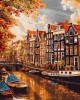 Ζωγραφική με αριθμούς Sunshine in Amsterdam 40x50cm