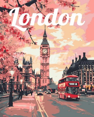 Ζωγραφική με αριθμούς London in Bloom 40x50cm
