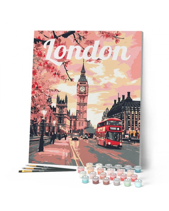 Ζωγραφική με αριθμούς London in Bloom 40x50cm