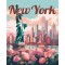 Ζωγραφική με αριθμούς Travel Poster New York in Bloom 40x50cm