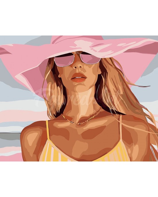 Ζωγραφική με αριθμούς Sunny Day Charm 40x50cm