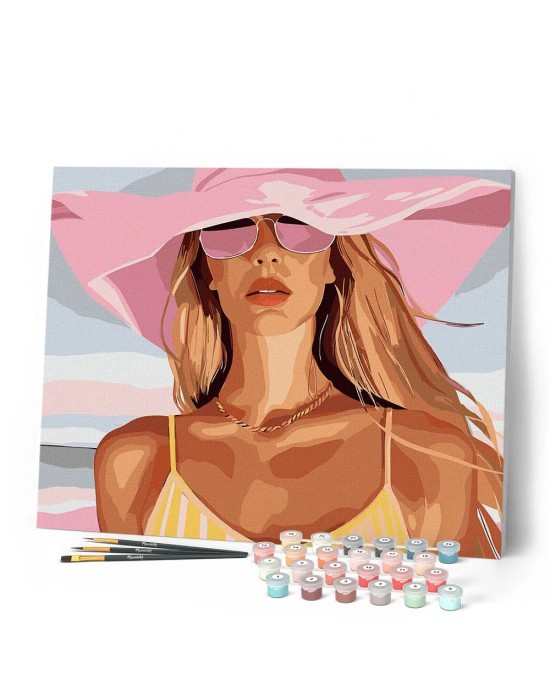 Ζωγραφική με αριθμούς Sunny Day Charm 40x50cm