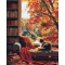 Ζωγραφική με αριθμούς Cat's Autumn View 40x50cm