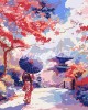 Ζωγραφική με αριθμούς Japanese Garden in Autumn 40x50cm