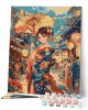 Ζωγραφική με αριθμούς Kimono Girl at Lantern Festival 40x50cm
