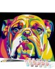 Ζωγραφική με αριθμούς Bulldog Pop Art 40x50cm