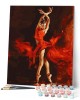 Ζωγραφική με αριθμούς Magical Red Dancer 40x50cm