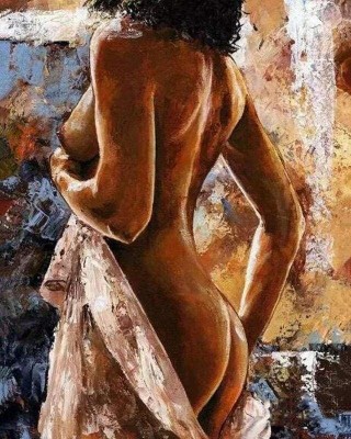 Ζωγραφική με αριθμούς Pretty Curves 40x50cm