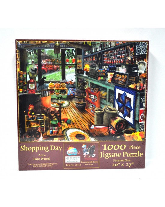 1000 κομμάτια SHOPPING DAY