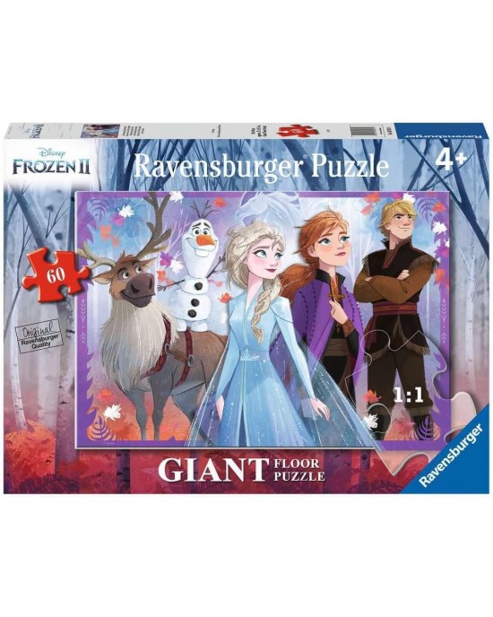 60 μεγάλα κομμάτια DISNEY FROZEN II - THROUGH THE MAGIC FOREST