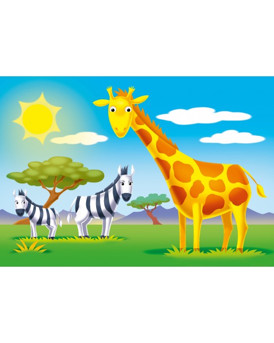 6+8+10+12 κομμάτια WORLD ANIMALS