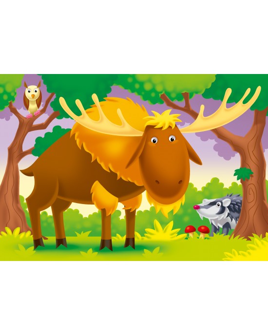 6+8+10+12 κομμάτια WORLD ANIMALS