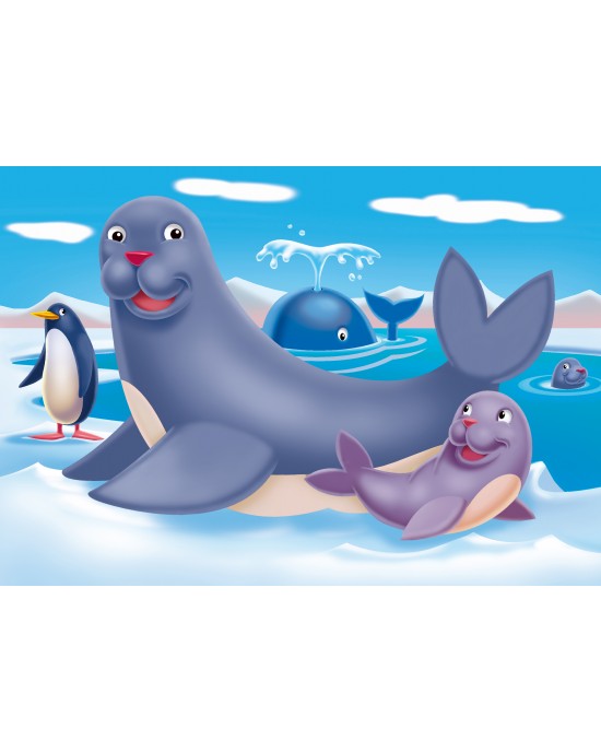 6+8+10+12 κομμάτια WORLD ANIMALS