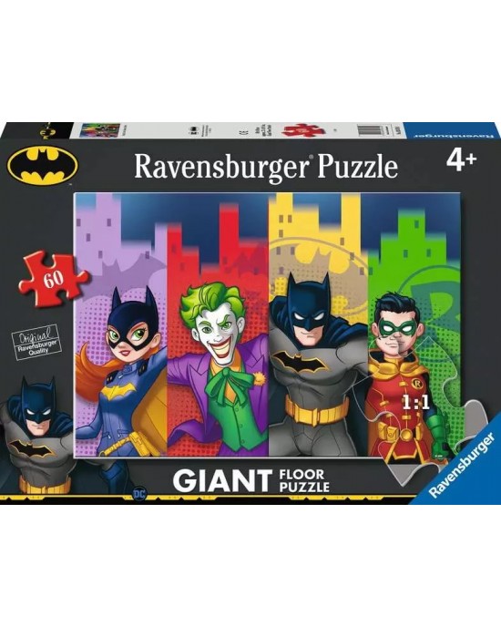 60 μεγάλα κομμάτια BATGIRL, JOKER, BATMAN, ROBIN