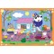 24 μεγάλα κομμάτια PEPPA PIG - FUN AT THE CLUB HOUSE