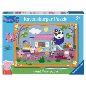 24 μεγάλα κομμάτια PEPPA PIG - FUN AT THE CLUB HOUSE