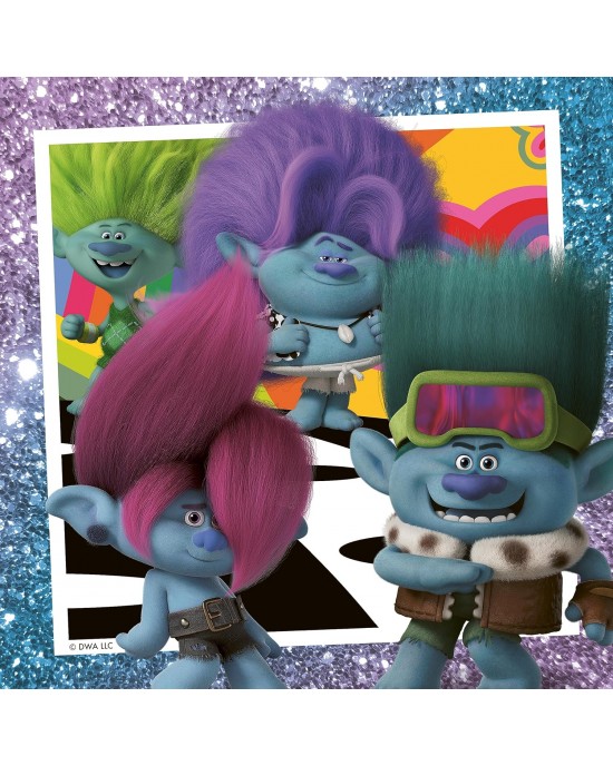 3x49 κομμάτια TROLLS - CAN'T STOP THE POP