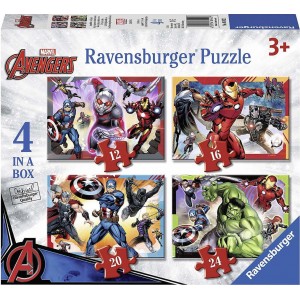 12+16+20+24 κομμάτια AVENGERS