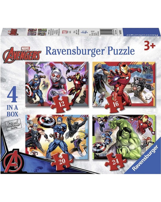 12+16+20+24 κομμάτια AVENGERS