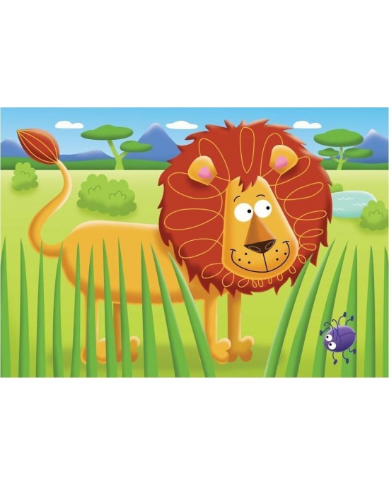 2 + 3 + 4 + 5 κομμάτια MY FIRST PUZZLES - ON SAFARI
