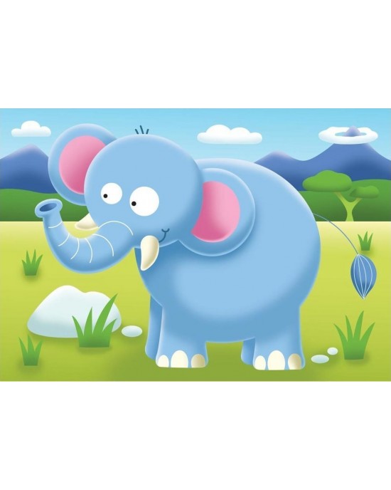 2 + 3 + 4 + 5 κομμάτια MY FIRST PUZZLES - ON SAFARI