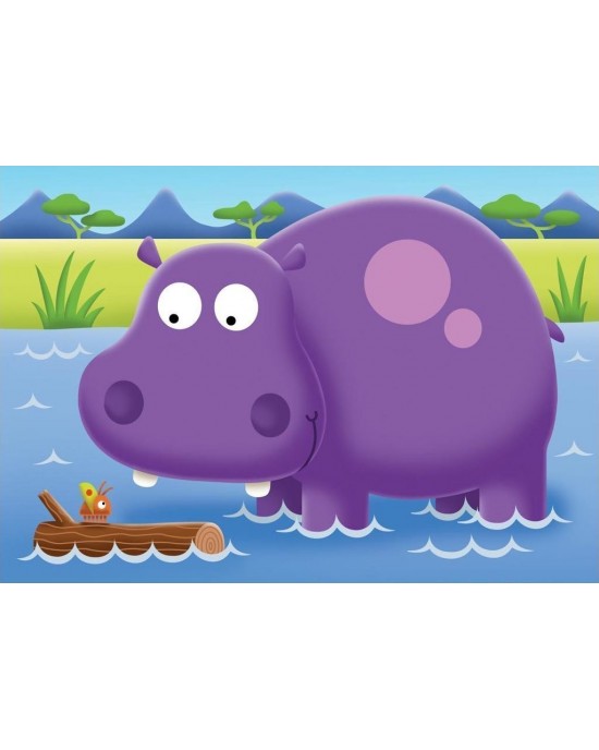 2 + 3 + 4 + 5 κομμάτια MY FIRST PUZZLES - ON SAFARI