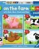 2 + 3 + 4 + 5 κομμάτια MY FIRST PUZZLES - ON THE FARM