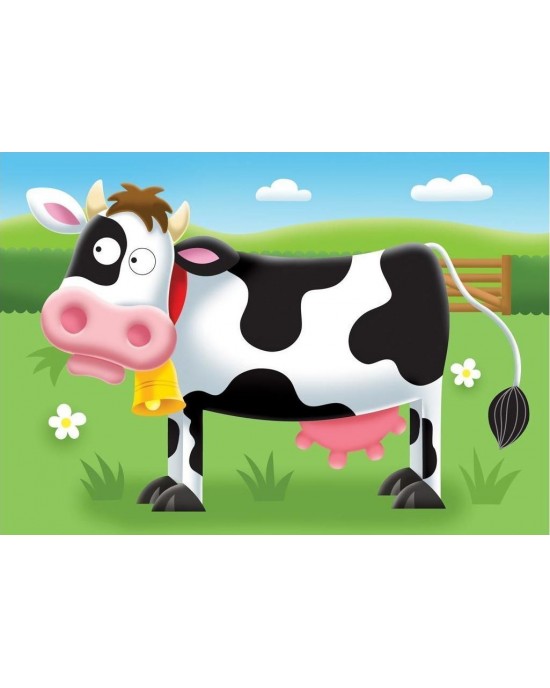 2 + 3 + 4 + 5 κομμάτια MY FIRST PUZZLES - ON THE FARM