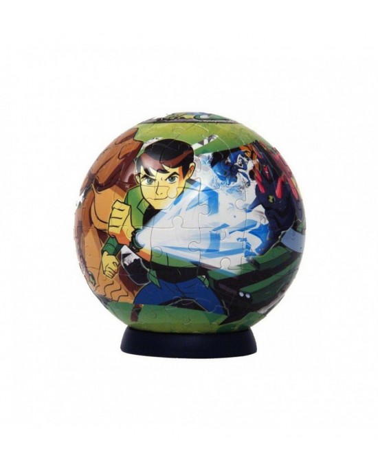 96 πλαστικά κομμάτια PUZZLEBALL BEN TEN