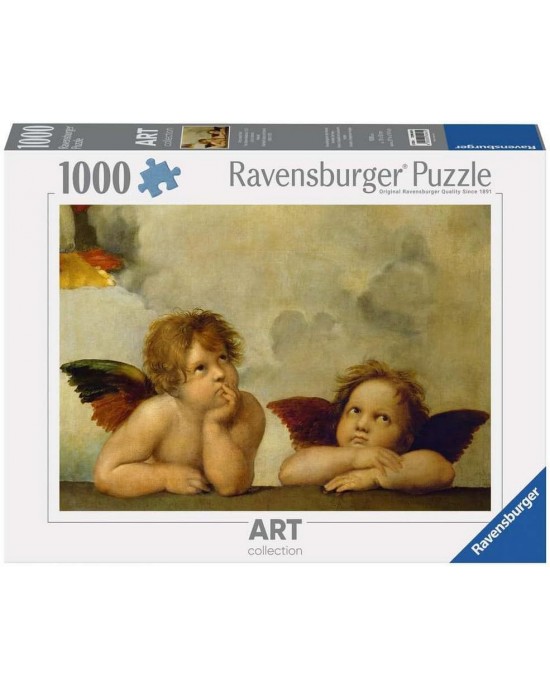 1000 κομμάτια PUTTI, DETAIL FROM THE SISTINE MADONNA, 1513