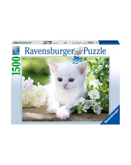 1500 κομμάτια WHITE KITTEN