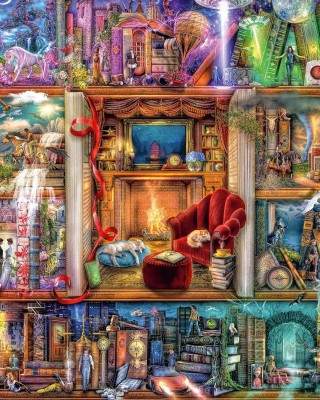 1500 κομμάτια THE GRAND LIBRARY