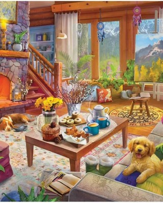 1000 κομμάτια COZY CABIN
