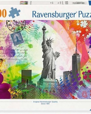 500 κομμάτια NEW YORK POSTCARD