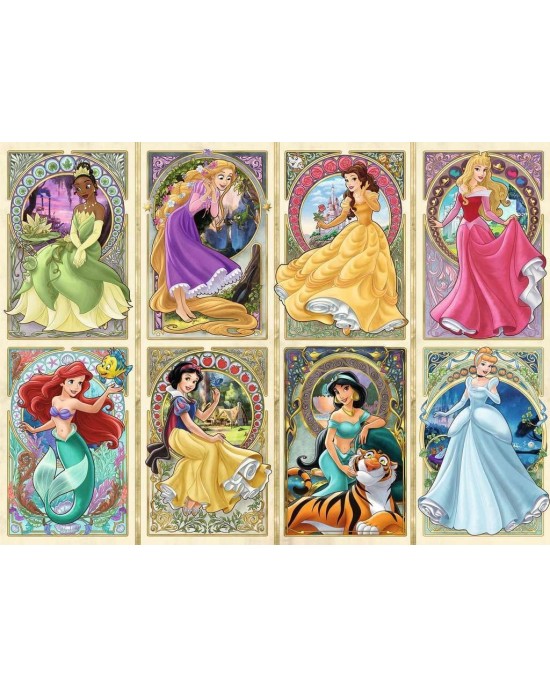 1000 κομμάτια PRINCESSES ART NOUVEAU
