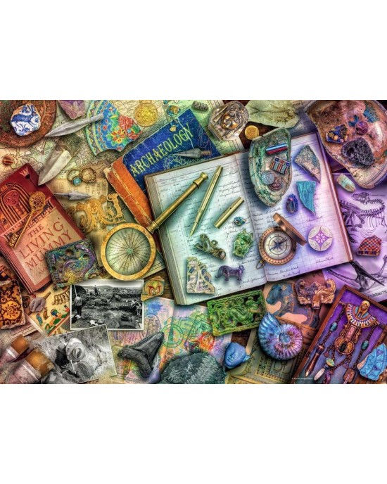 500 κομμάτια THE ARCHAEOLOGIST'S DESK