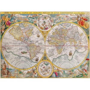 1500 κομμάτια WORLD MAP 1594