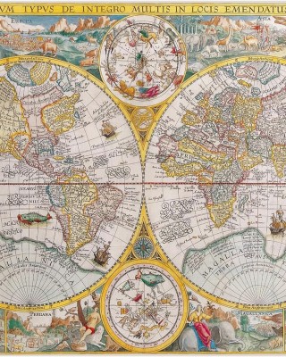 1500 κομμάτια WORLD MAP 1594