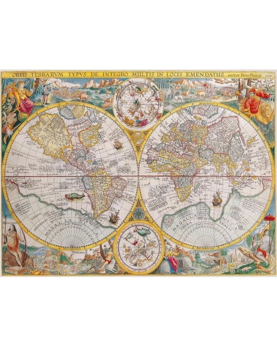 1500 κομμάτια WORLD MAP 1594