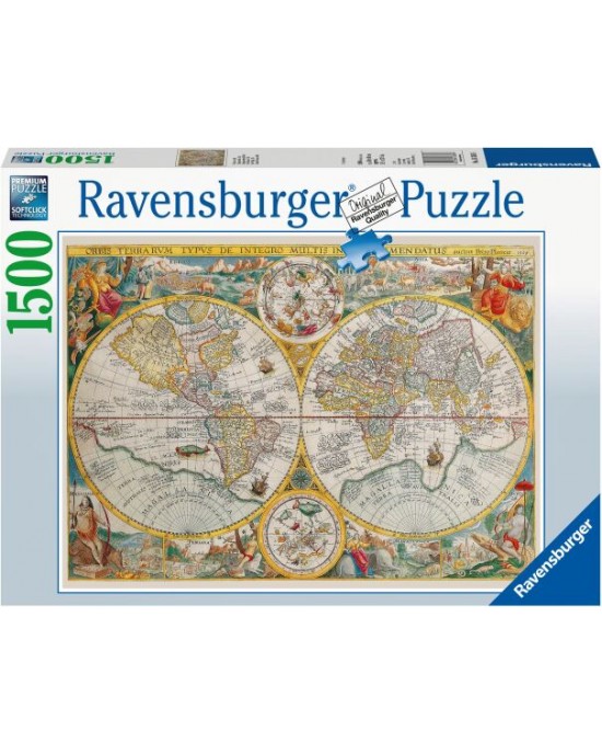 1500 κομμάτια WORLD MAP 1594