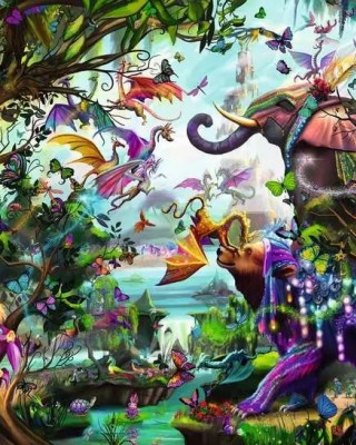 4000 κομμάτια TROPICAL DRAGONS