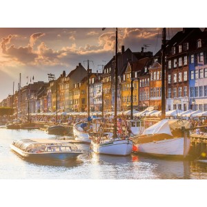 500 κομμάτια SUNSET IN COPENHAGEN