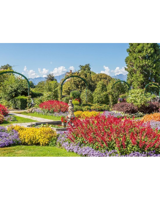 1000 κομμάτια PARK OF VILLA PALLAVICINO, STRESA, ITALY